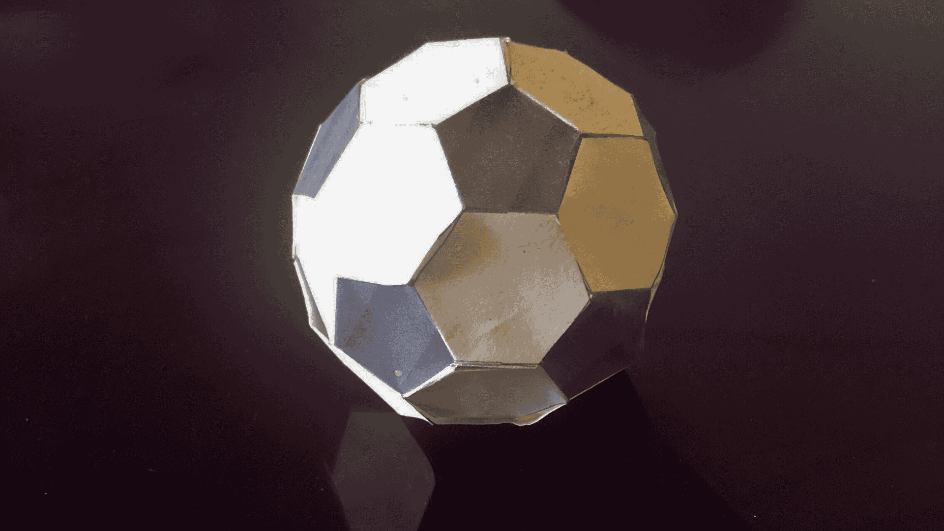 Paper soccerball